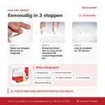 Patris Health Syfilis Zelftest – gebruik in drie stappen