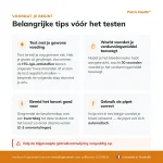 Patris Health Coeliakie Zelftest – belangrijke tips vóór het testen
