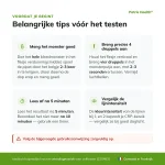 Belangrijke tips voor het gebruik van de Patris Health CRP Zelftest