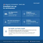 Kwaliteitsinformatie over de Patris Health Strep A-thuistest