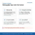 Belangrijke tips voor het correct uitvoeren van de Strep A-thuistest