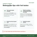Belangrijke tips voor het correct uitvoeren van de Lyme-zelftest