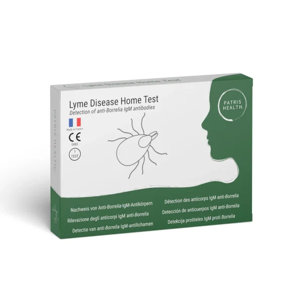 Patris Health Lyme-zelftest voor het aantonen van IgM-antistoffen tegen Borrelia
