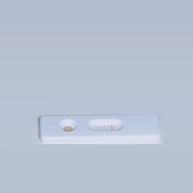 Immunochemische Fecale Occult Bloedtest van Patris Health – stap 4, het testapparaat na de afleestijd